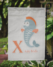 Load image into Gallery viewer, Alphabet X for Xray Fish Garden Flag - Outdoor Decorative Yard Flag BB5749GF