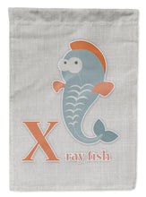 Load image into Gallery viewer, Alphabet X for Xray Fish Garden Flag - Outdoor Decorative Yard Flag BB5749GF