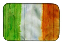 Load image into Gallery viewer, Irish Flag on Wood Dish Drying Mat – Absorbent, Artistic Kitchen Essentials BB5753DDM