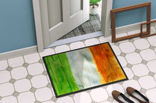 Load image into Gallery viewer, Irish Flag on Wood Doormat - 24x36 Decorative Floor Mat – Indoor/Outdoor Rug with Artistic Flair BB5753JMAT