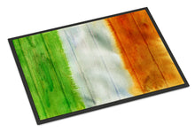Load image into Gallery viewer, Irish Flag on Wood Doormat - 18x27 Decorative Floor Mat – Indoor/Outdoor Rug with Artistic Flair BB5753MAT