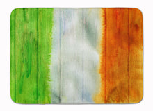Load image into Gallery viewer, Irish Flag on Wood Machine Washable Memory Foam Mat BB5753RUG