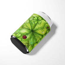 Load image into Gallery viewer, Shamrocks and Lady bugs Can or Bottle Hugger BB5754CC