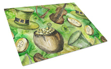 Load image into Gallery viewer, Luck of the Irish Glass Cutting Boards – Durable, Decorative Kitchen Art Large BB5755LCB