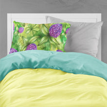 Load image into Gallery viewer, Shamrocks in Bloom Fabric Standard Pillowcase – Artistic Decorative Front, White Back BB5756PILLOWCASE