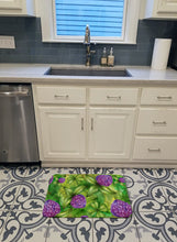 Load image into Gallery viewer, Shamrocks in Bloom Machine Washable Memory Foam Mat BB5756RUG