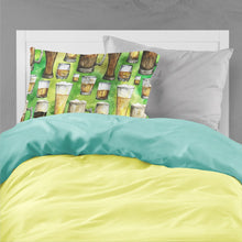 Load image into Gallery viewer, Irish Beers Fabric Standard Pillowcase – Artistic Decorative Front, White Back BB5758PILLOWCASE