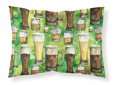 Load image into Gallery viewer, Irish Beers Fabric Standard Pillowcase – Artistic Decorative Front, White Back BB5758PILLOWCASE