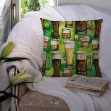Load image into Gallery viewer, Irish Beers Throw Pillow - 14x14 Decorative Pillow – Art for Your Home &amp; Patio BB5758PW1414
