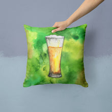 Load image into Gallery viewer, Irish Beer Tall Throw Pillow - 14x14 Decorative Pillow – Art for Your Home &amp; Patio BB5759PW1414