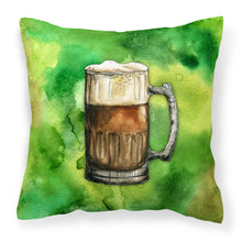 Load image into Gallery viewer, Irish Beer Mug Throw Pillow - 14x14 Decorative Pillow – Art for Your Home &amp; Patio BB5761PW1414