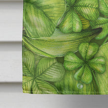 Load image into Gallery viewer, Shamrocks and Lady bugs Flag Canvas House Size BB5762CHF