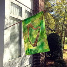 Load image into Gallery viewer, Irish Harp Flag Canvas House Size BB5763CHF