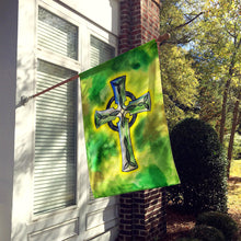 Load image into Gallery viewer, Irish Celtic Cross Flag Canvas House Size BB5764CHF