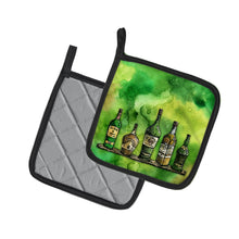 Load image into Gallery viewer, Irish Whiskey Bottle Pot Holders - Set of 2 - Heat-Resistant Kitchen Essentials BB5765PTHD