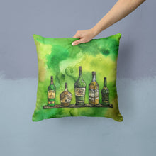 Load image into Gallery viewer, Irish Whiskey Bottle Throw Pillow - 14x14 Decorative Pillow – Art for Your Home &amp; Patio BB5765PW1414