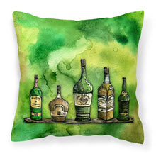 Load image into Gallery viewer, Irish Whiskey Bottle Fabric Decorative Pillow BB5765PW1818
