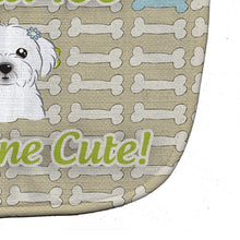 Load image into Gallery viewer, Too Cute Maltese Baby Bib BB5777BIB