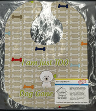 Load image into Gallery viewer, Too Cute Bichon Frise Baby Bib BB5786BIB