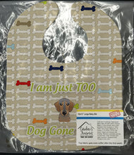 Load image into Gallery viewer, Too Cute Wirehaired Dachshund Baby Bib BB5802BIB