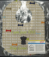 Load image into Gallery viewer, Too Cute Black Labrador Baby Bib BB5804BIB