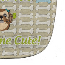 Load image into Gallery viewer, Too Cute Chocolate Brown Shih Tzu Baby Bib BB5818BIB