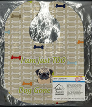 Load image into Gallery viewer, Too Cute Fawn Pug Baby Bib BB5831BIB
