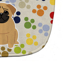 Load image into Gallery viewer, Pawprints Pug Brown Baby Bib BB5836BIB