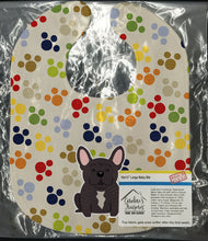 Load image into Gallery viewer, Pawprints French Bulldog Brindle Baby Bib BB5838BIB
