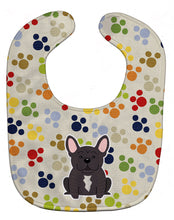 Load image into Gallery viewer, Pawprints French Bulldog Brindle Baby Bib BB5838BIB