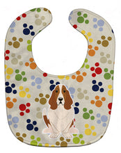 Load image into Gallery viewer, Pawprints Basset Hound Baby Bib BB5850BIB