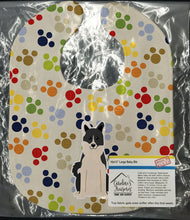 Load image into Gallery viewer, Pawprints Russo-European Laika Spitz Baby Bib BB5858BIB