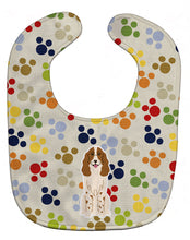 Load image into Gallery viewer, Pawprints Russian Spaniel Baby Bib BB5860BIB