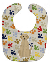 Load image into Gallery viewer, Pawprints Yellow Labrador Baby Bib BB5884BIB