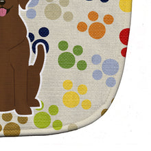 Load image into Gallery viewer, Pawprints Chocolate Labrador Baby Bib BB5885BIB