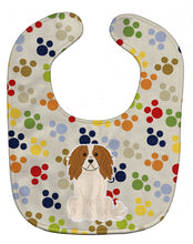 Load image into Gallery viewer, Pawprints Cavalier Spaniel Baby Bib BB5887BIB