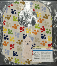 Load image into Gallery viewer, Pawprints Bedlington Terrier Sandy Baby Bib BB5920BIB
