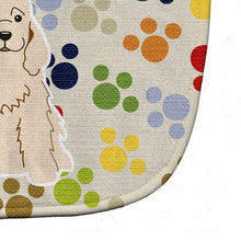 Load image into Gallery viewer, Pawprints Cocker Spaniel Buff Baby Bib BB5923BIB