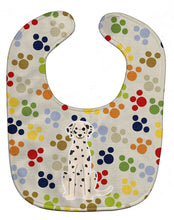 Load image into Gallery viewer, Pawprints Dalmatian Baby Bib BB5926BIB