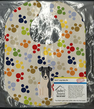 Load image into Gallery viewer, Pawprints Smooth Fox Terrier Baby Bib BB5927BIB