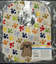 Load image into Gallery viewer, Pawprints Pekingnese Tan Baby Bib BB5931BIB