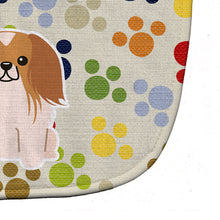 Load image into Gallery viewer, Pawprints Pekingnese Red White Baby Bib BB5932BIB