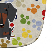 Load image into Gallery viewer, Pawprints Dachshund Black Tan Baby Bib BB5961BIB