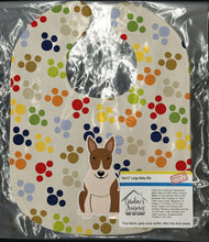 Load image into Gallery viewer, Pawprints Bull Terrier Brindle Baby Bib BB5966BIB