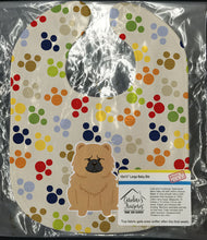 Load image into Gallery viewer, Pawprints Chow Chow Cream Baby Bib BB5973BIB