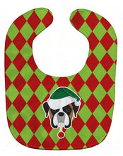 Load image into Gallery viewer, Christmas Boxer Baby Bib BB5975BIB