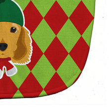Load image into Gallery viewer, Christmas Cocker Spaniel Baby Bib BB5979BIB