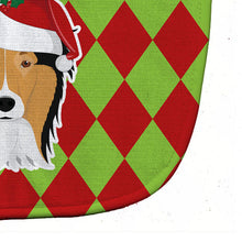 Load image into Gallery viewer, Christmas Collie Baby Bib BB5980BIB