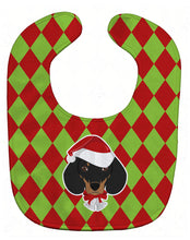 Load image into Gallery viewer, Christmas Dachshund Baby Bib BB5981BIB