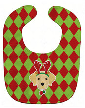 Load image into Gallery viewer, Christmas Yellow Labrador Baby Bib BB5992BIB